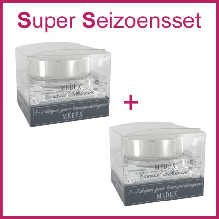 2x MEDEX Causaal Deodorant (Super Seizoensset)-0